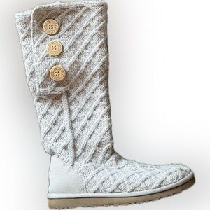UGG Lattice Cardi Boots